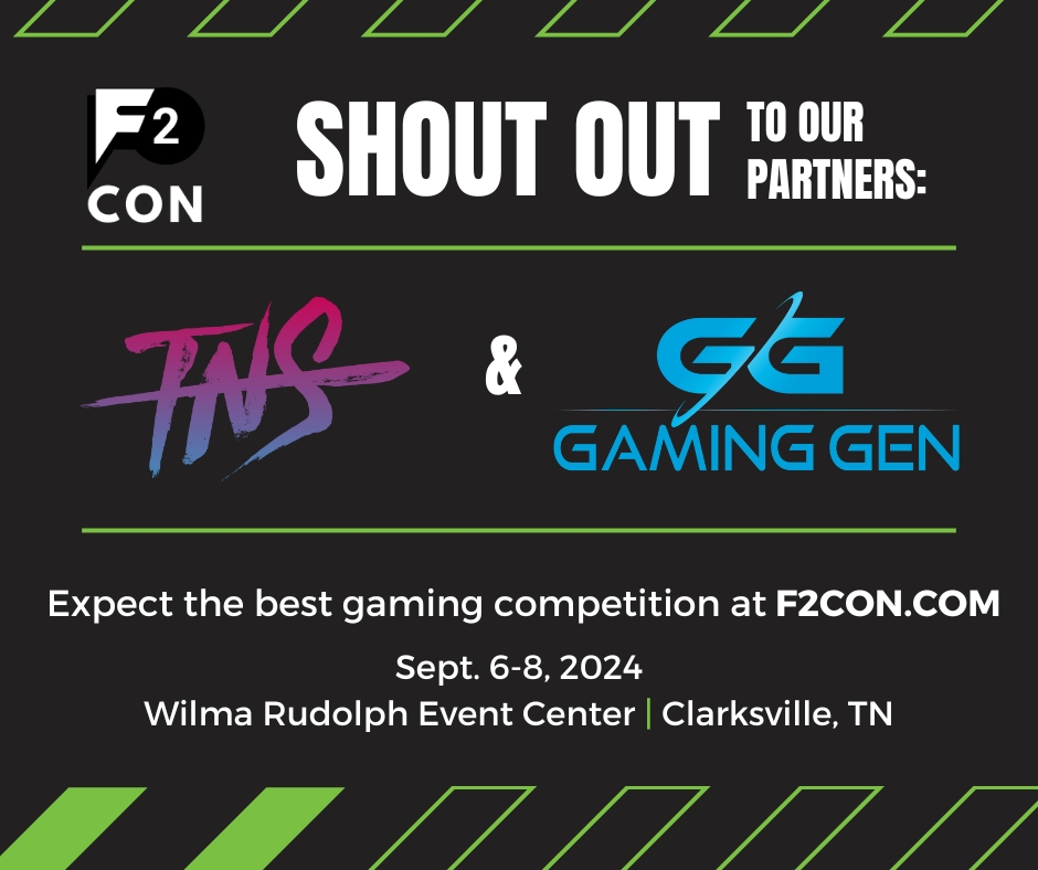 Competitors, you are in the best hands possible for F2CON! <a href="/TampaNeverSleep/">Tampa Never Sleeps</a> and <a href="/GamingGen/">GG @ Las Vegas Pokémon Regionals & Mixfest</a>  is going to bring an unbeatable energy to this year's tournament on Sept. 6-8, 2024 in Clarksville, TN!  This year's competition is going to be epic! Register now: f2con.com