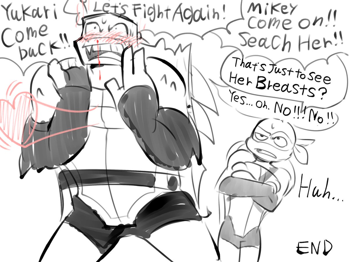 "Vs Yukari🐇🩵 4/4
That's it, raph didn't see the "miraculous moment", and when it comes to Yukari, he is absentminded of the "Hero loop".
