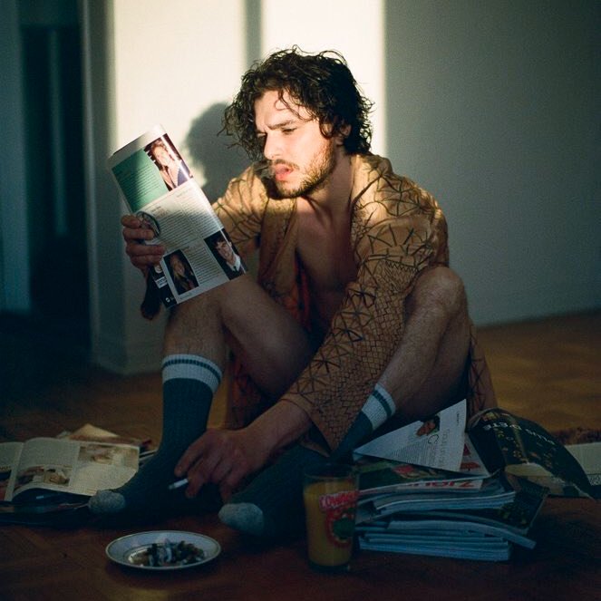 CINEMA505's tweet photo. Kit Harington by Shayne Laverdiere. https://t.co/EZt5X5GnfM