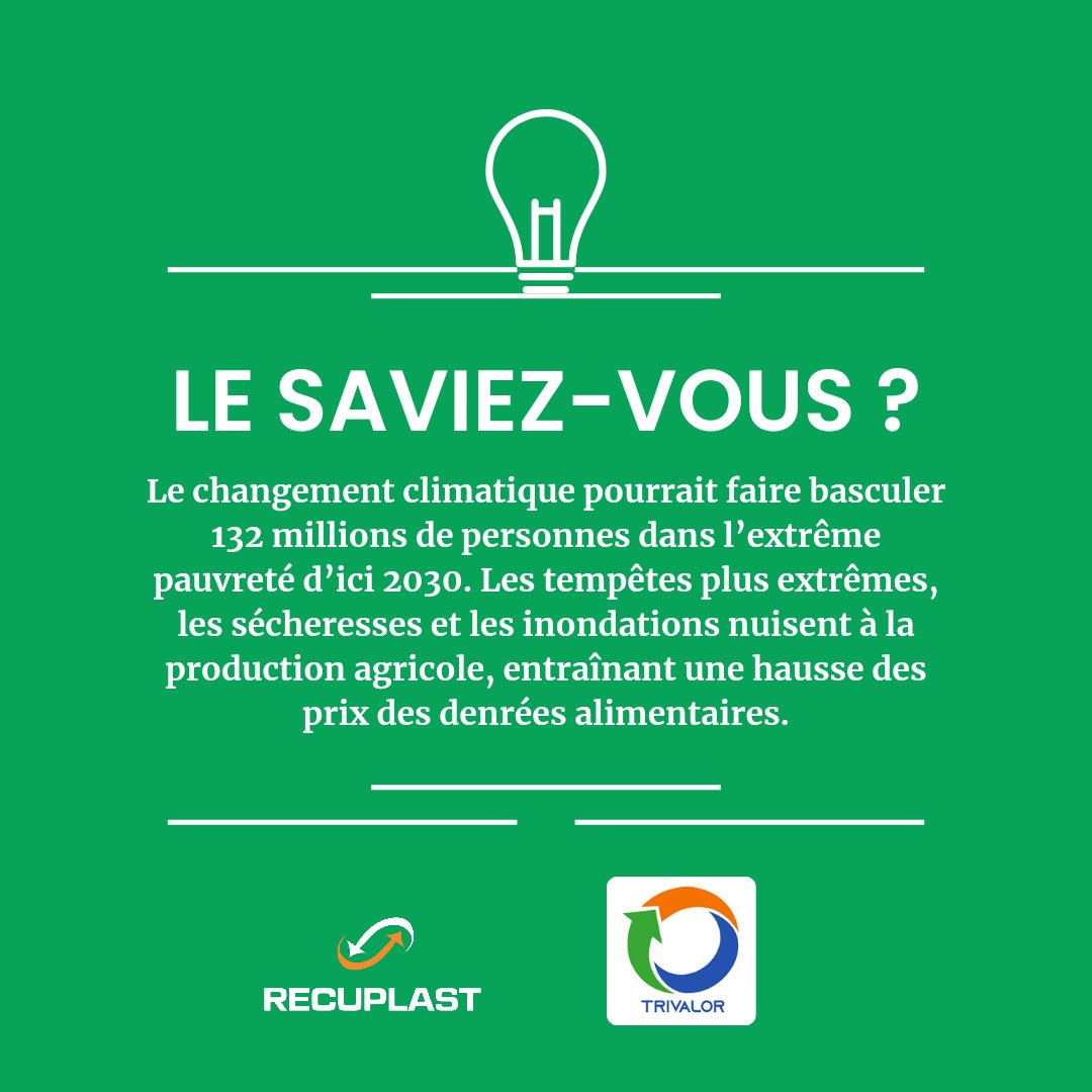 Chaque individu dans cette planète doit faire du combat pour la préservation de notre écosystème un sacerdoce car, il y va de l'avenir de l'humanité.

 #environnement #triselectif #EngagementEnvironnemental #sauvonslaplanete #EconomieCirculaire #recuplast #Recyclage #proplast