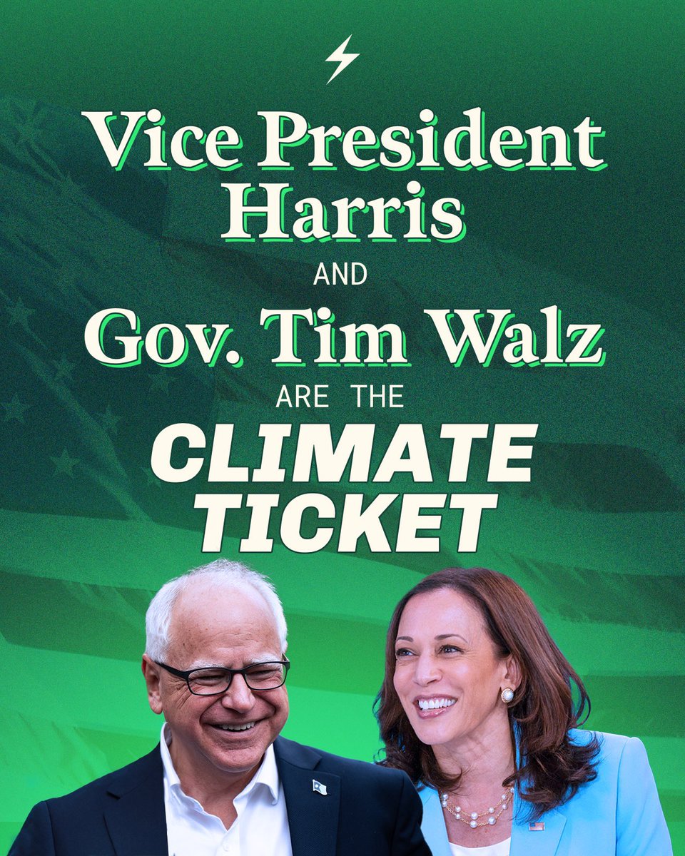 wind4me's tweet photo. Hello #ClimateTicket @GovTimWalz
Let’s LEARN to #ActonClimate
#ClimateCrisis
I’m #Voting #GreenTicket cause Donald OBVIOUSLY didn’t know she was #Green
$PLUG Climate Ticket https://t.co/BVlXafr3M8