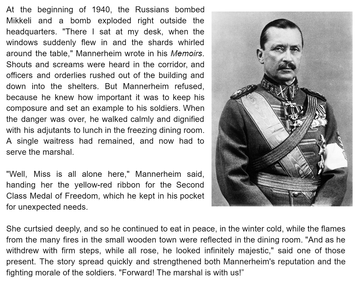 There's a striking contrast between the old ideal of the stoic conservative gentleman - like Mannerheim, Marshal of Finland - and today's hysterical right-wing thought leaders.

They very much fail to live up to conservative ideals.

Whatever happened to the strong, silent type?