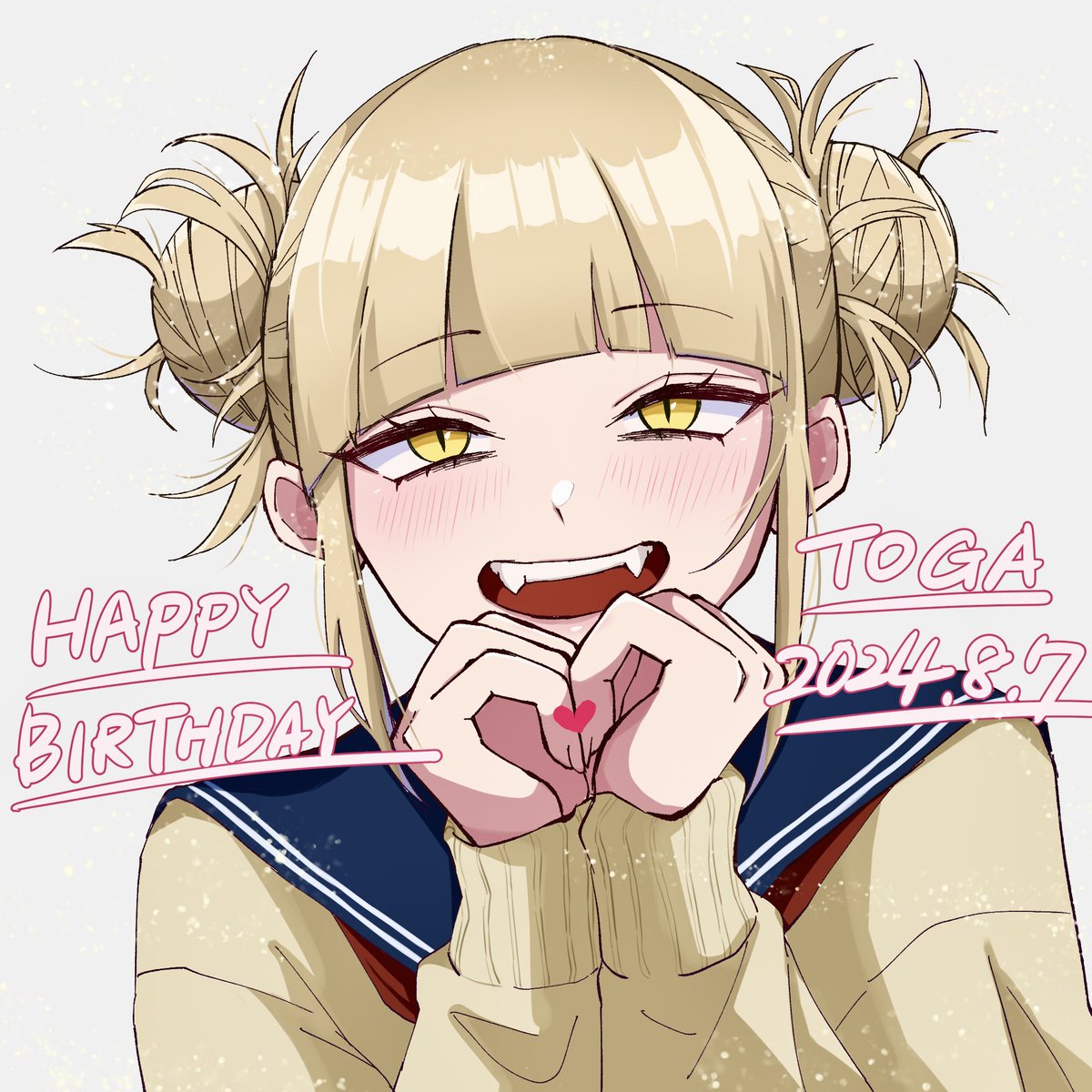 srtm_mog2's tweet image. トガちゃんおめでとう🥰🥰

#トガヒミコ誕生祭2024
#トガヒミコ誕生祭