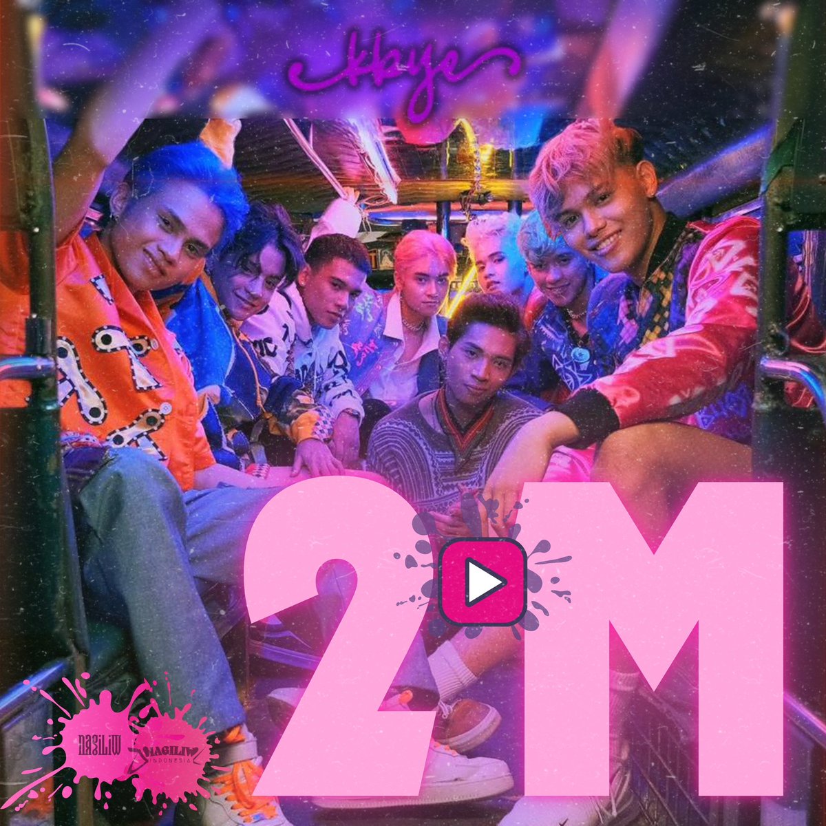 MagiliwID's tweet photo. Musik video debut 'kbye' oleh ALAMAT sudah berhasil menembus 2juta penonton! Ayo kita terus ramaikan 'kbye' dan tunjukkan bahwa lagu ini berhak menjadi lagu debut terbaik di P-Pop!

🔗 https://t.co/zpjSBaZcbV

@Official_ALAMAT 
#ALAMAT #ALAMATKbye https://t.co/DSy2fw1Zy4