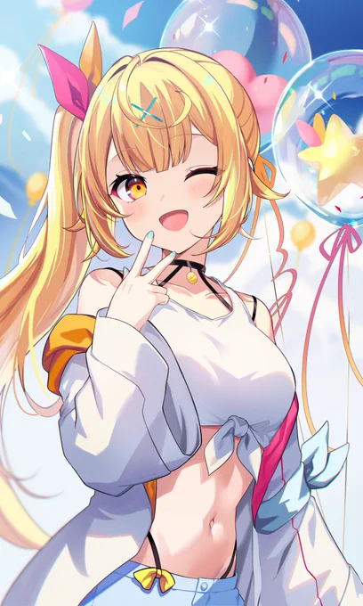 誕生日おめでとうございます～!!  #星川サラ誕生日2024