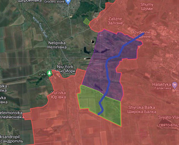 adictoapple's tweet photo. 🇷🇺🇺🇦 Fuentes rusas, ucranianas y occidentales informan que por la noche las Fuerzas Armadas de Ucrania abandonaron sus posiciones al este de Niu York para evitar el cerco.

En la escala del actual periodo de la guerra, es una retirada muy significativa. En primer lugar, se trata de casi 700 hectáreas del territorio. Y en segundo lugar, este fue el único sector del frente que no se movió desde 2014.