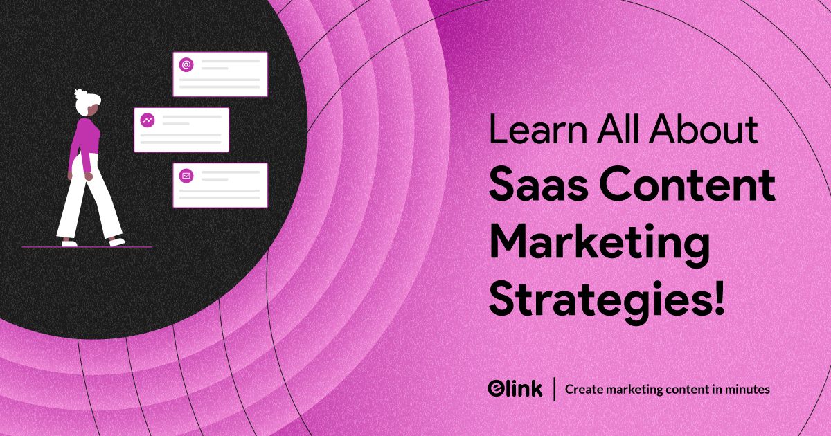 Maximize your SaaS success with targeted content marketing! 💻📈 Uncover essential strategies on Elink.io's blog.

buff.ly/3PnG9KX

#SaaSMarketing #ContentStrategy #TechMarketing