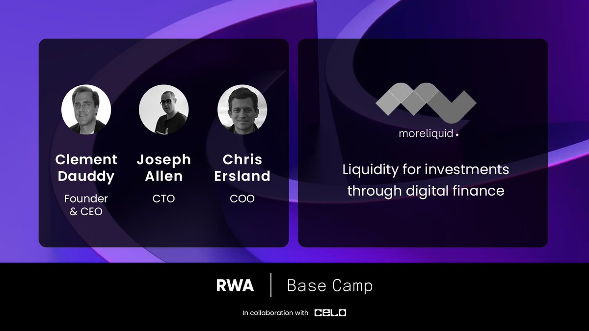 oviohq's tweet photo. Meet the Real World Asset Accelerator graduate @wearemoreliquid! Explore their story below 👇 https://t.co/nr6OddkDIk