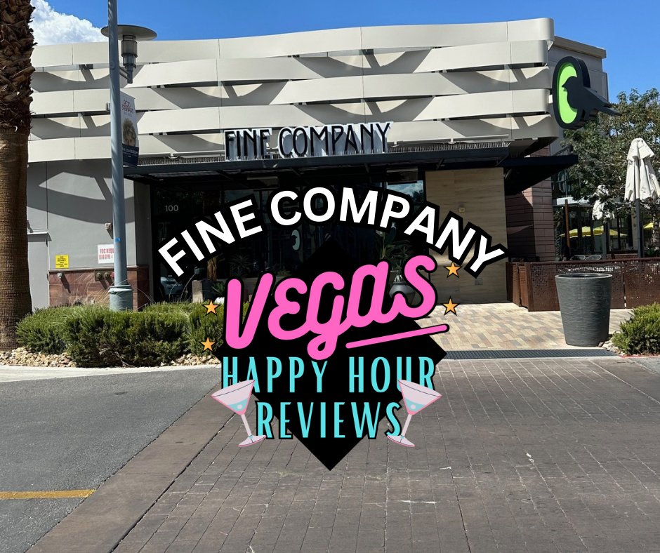 VegasHHReviews's tweet image. Fine Company
Location: Downtown Summerlin
Hours: 2-5pm Monday-Friday
If you're looking for a charming spot to unwind after a day of shopping or work, Fine Company's "Fine Time" Happy Hour is a delightful choice. #finecompany
 #HappyHourVegas
 #Summerlin
#LasVegasHappyHour