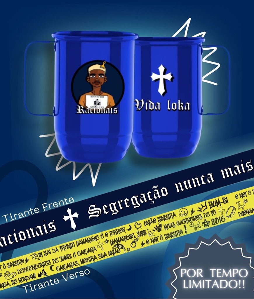 equipeRacionais's tweet photo. Saiu direto do forno para vocês, a nossa incrível e que não vai te abandonar na hora da sede!!!
A CANECA DO RACIONAIS💙 https://t.co/PLdvSlG8R5