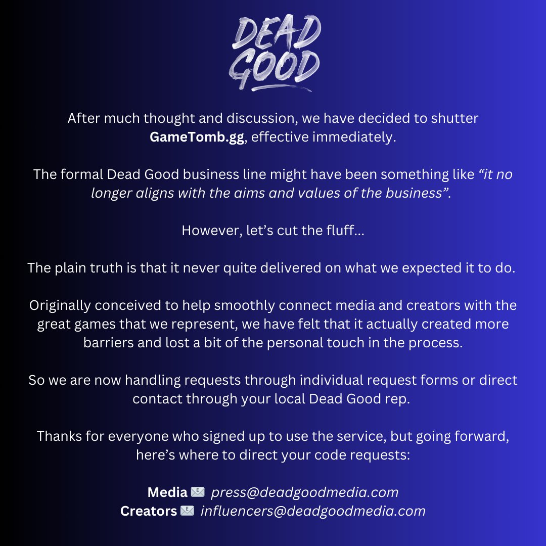 GameTomb - 💀in memoriam💀 tweet media