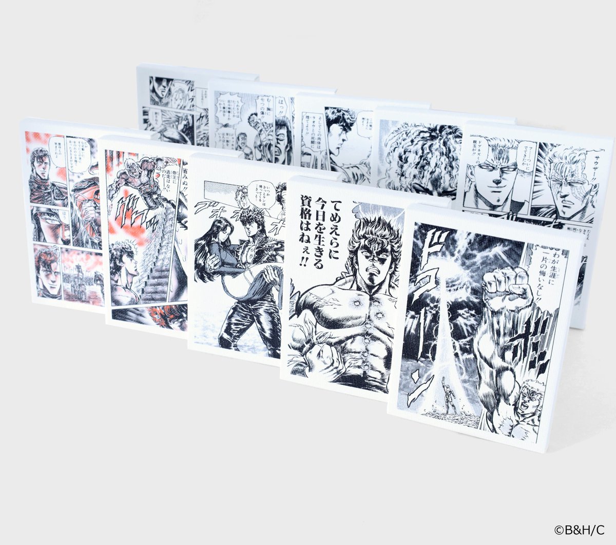 全32種コンプ セット 北斗の拳 40周年 大原画展 複製原稿 ポストカード b