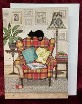 designcards50er's tweet photo. Popular Black Cat Range https://t.co/2EV7lHkRPW #designcards50 #blackcat #cat #sleepingcat #blankcard #card #supportsmallbusiness https://t.co/r7U1VGev85