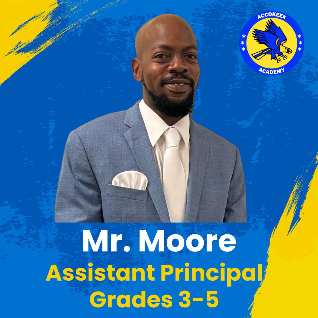 New Assistant Principal Alert!  Mr. Moore l will be our Assistant Principal for grades 3-5 for the 2024-2025 school year. <a href="/pgcps/">PGCPS</a>