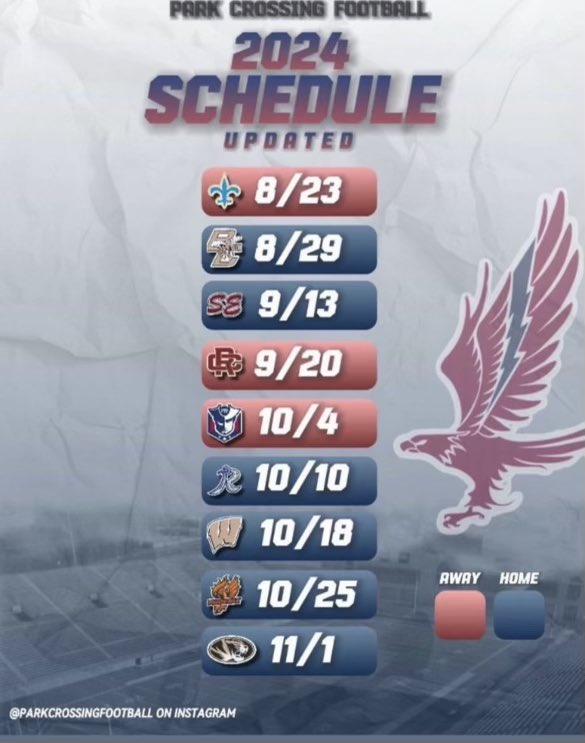 Carter Ruffin (@carter_ruffin) on Twitter photo 2k24 Park Crossing High School varsity football schedule. Come check us out! <a href="/AL6AFootball/">Alabama6AFootball</a> <a href="/RecruitsAlabama/">Alabama Recruits</a> <a href="/DexPreps/">DexPreps</a> <a href="/wsfa12sports/">WSFA 12 Sports</a> <a href="/WAKA8News/">WAKA News</a> <a href="/CoachMadison93/">Danny Madison , Jr.</a> 2k24 Park Crossing High School varsity football schedule. Come check us out! <a href="/AL6AFootball/">Alabama6AFootball</a> <a href="/RecruitsAlabama/">Alabama Recruits</a> <a href="/DexPreps/">DexPreps</a> <a href="/wsfa12sports/">WSFA 12 Sports</a> <a href="/WAKA8News/">WAKA News</a> <a href="/CoachMadison93/">Danny Madison , Jr.</a>