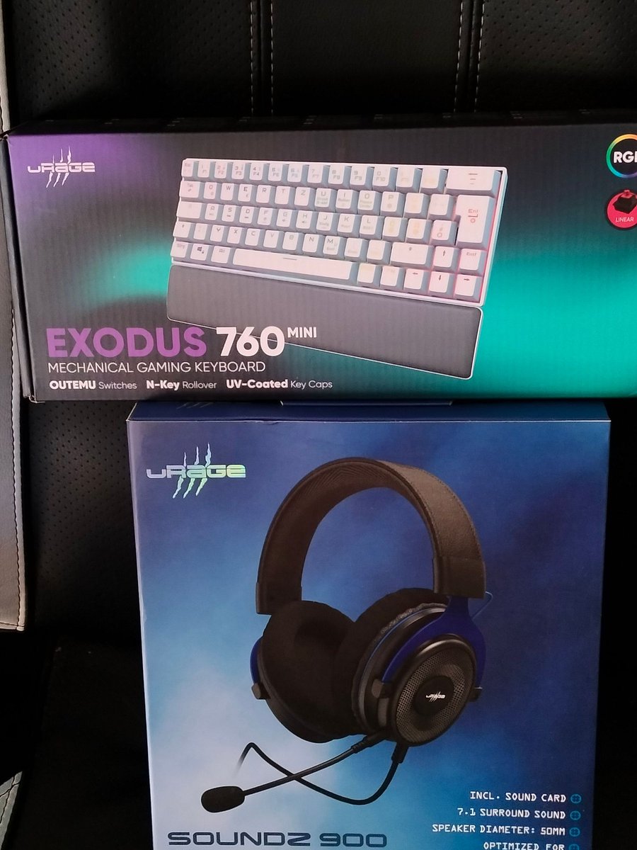 Thank you <a href="/CPLAYgg/">CPLAY</a>  and @urage_gaming  for hooking me up with some new peripherals with plenty of time to test it out before Being upper bracket !

Will update this post with my thoughts later, but really liking the feel of the keyboard off the bat