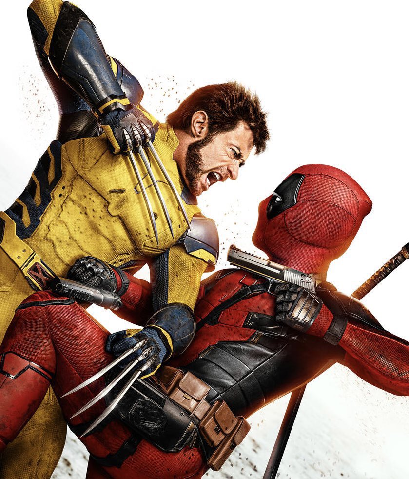 DiscussingFilm's tweet photo. A entire group of Ryan’s (and one Hugh) came together for a screening of ‘DEADPOOL &amp; WOLVERINE’ https://t.co/00FQsmV5bG