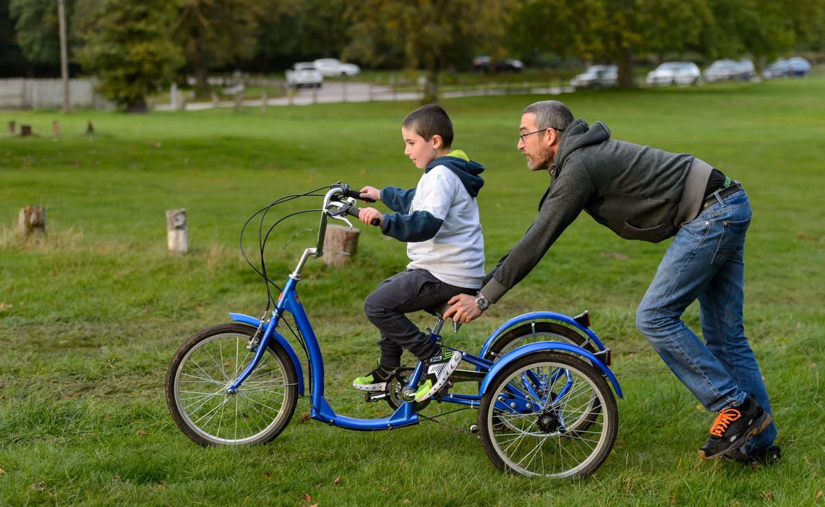 LBRUT's tweet photo. Try out one of our All Ability Cycling sessions in Kneller Gardens TOMORROW from 10am-12.45pm!

These sessions use adapted bikes to empower people with impairments to enjoy cycling in a safe environment 🚲

To book, contact Frances at outdoor.learning@outlook.com https://t.co/shGj2C0dsV