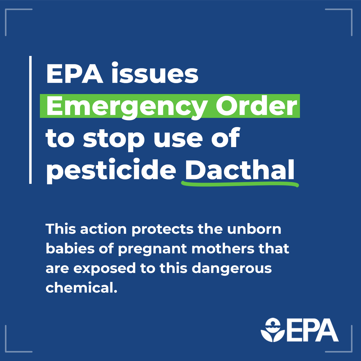 U.S. EPA tweet media