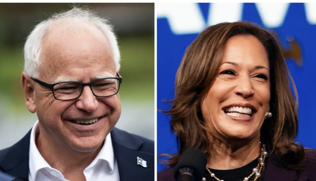 Donald Trump is so screwed! 

Kamala’s VP is Tim Walz! 

Drop a 💙 and Repost if you are voting for Kamala Harris and Tim Waltz! 

#HarrisWalz