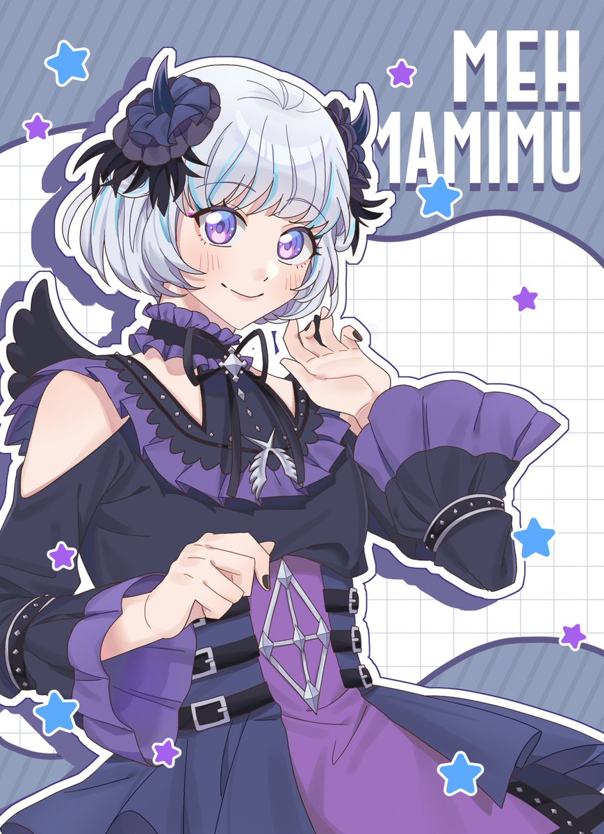 definitely not a sheep, but an idol~🐑🪄💙
#メエ画 
#デミカツアート