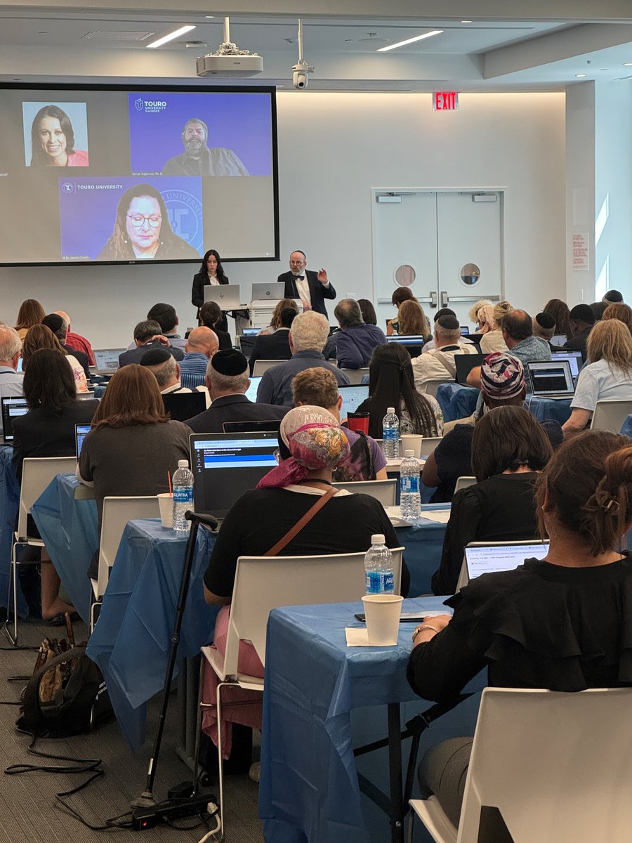 Over 100 Touro faculty members came together for Touro's first AI Bootcamp. They learned about the AI @ Touro vision, explored opportunities to integrate AI into their work, and participated in group projects. Many thanks to <a href="/ShlomoArgamon/">Shlomo Engelson Argamon</a> and his team for this interactive event!