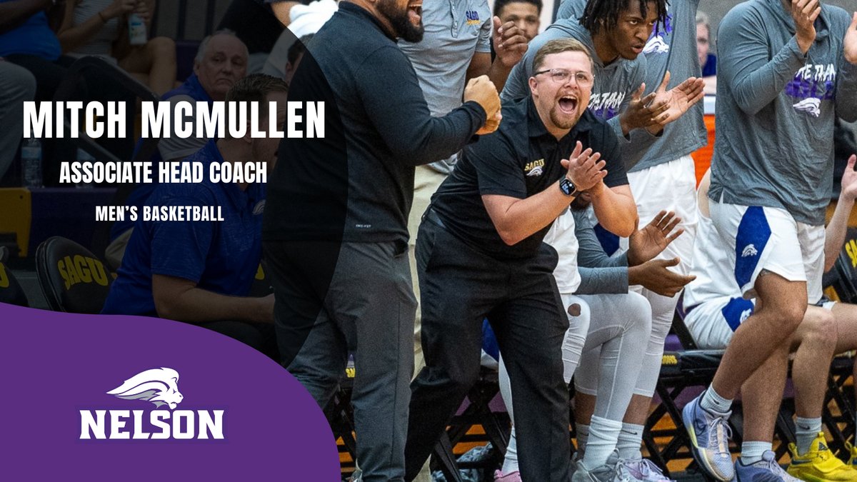 🦁 Big News for Nelson Lions! 🏀 Mitch McMullen has been named Associate Head Coach for our men's basketball team! 👏

Read about his journey and vision for the future. 📈➡️ sagulions.com/news/2024/8/6/…