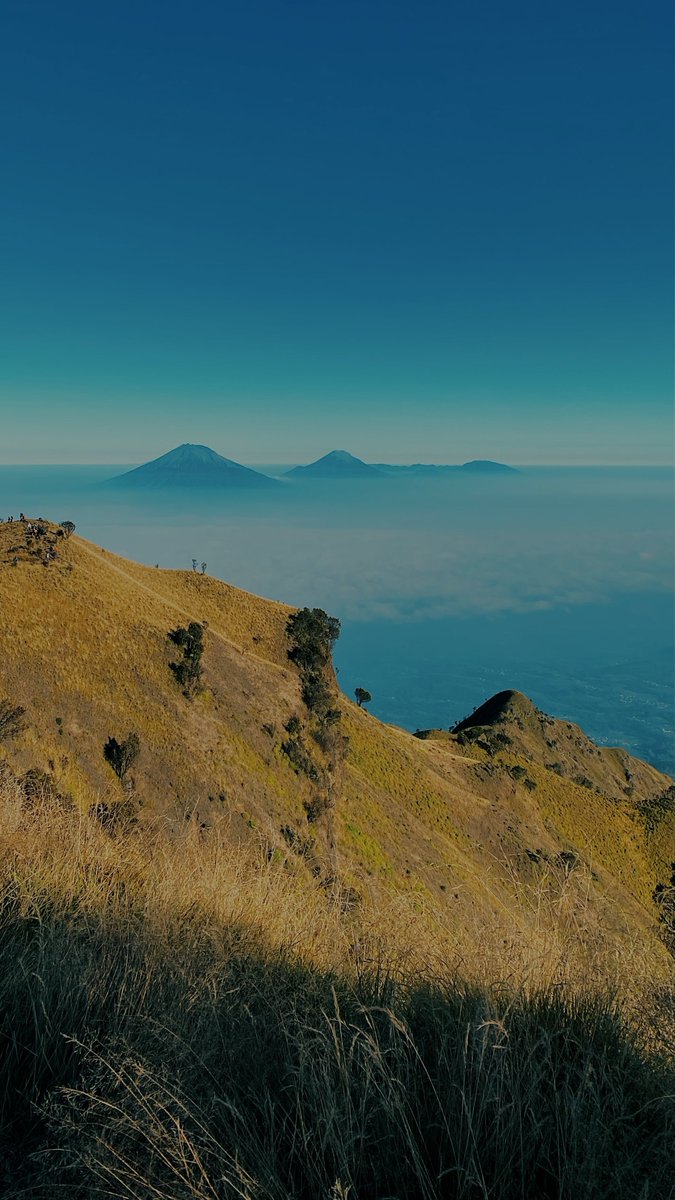 Driven by a longing for a mountain hike, I decided to venture up Merbabu and was profoundly gratified as everything transpired flawlessly, with the mountain unveiling its breathtaking grandeur, exceeding all expectations 🥹❤️
