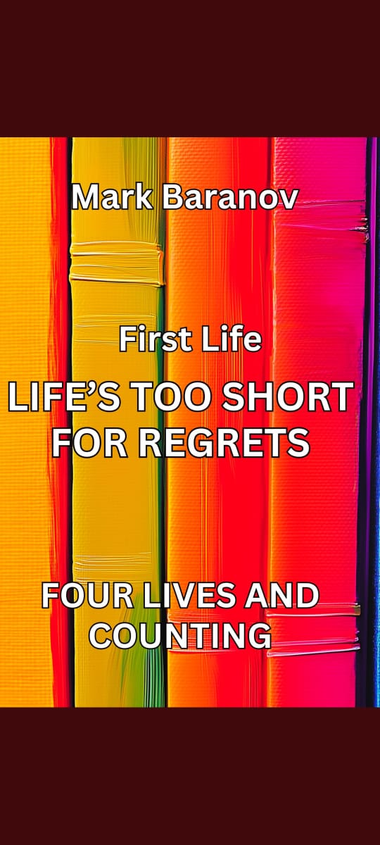 Embark on a profound journey with Mark Baranov in "Four Lives and Counting: Life's Too Short for Regrets." From the historical streets of Leningrad to the sunlit shores of Sydney, and ultimately to the timeless city of Jerusalem, Mark's memoir traverses continents, cultures, and