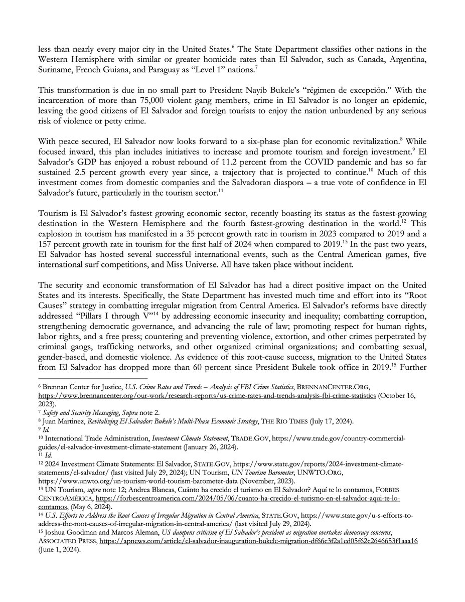 U.S. El Salvador Caucus tweet media