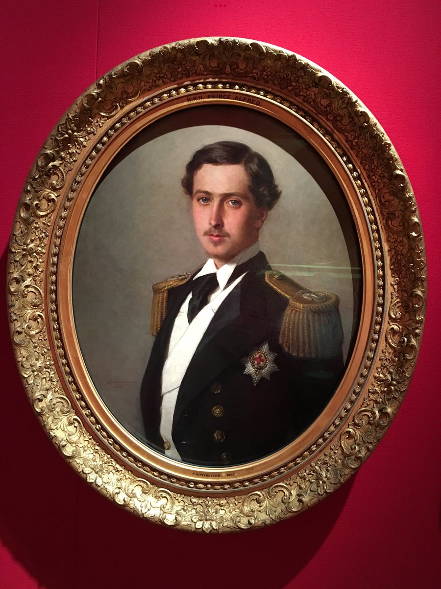 RoyalsOther's tweet photo. Born on 6th August 1844, Prince Alfred, Duke of Edinburgh and Saxe Coburg, second son of Queen Victoria and Prince Albert. #Winterhalter https://t.co/7lOyc9kglc