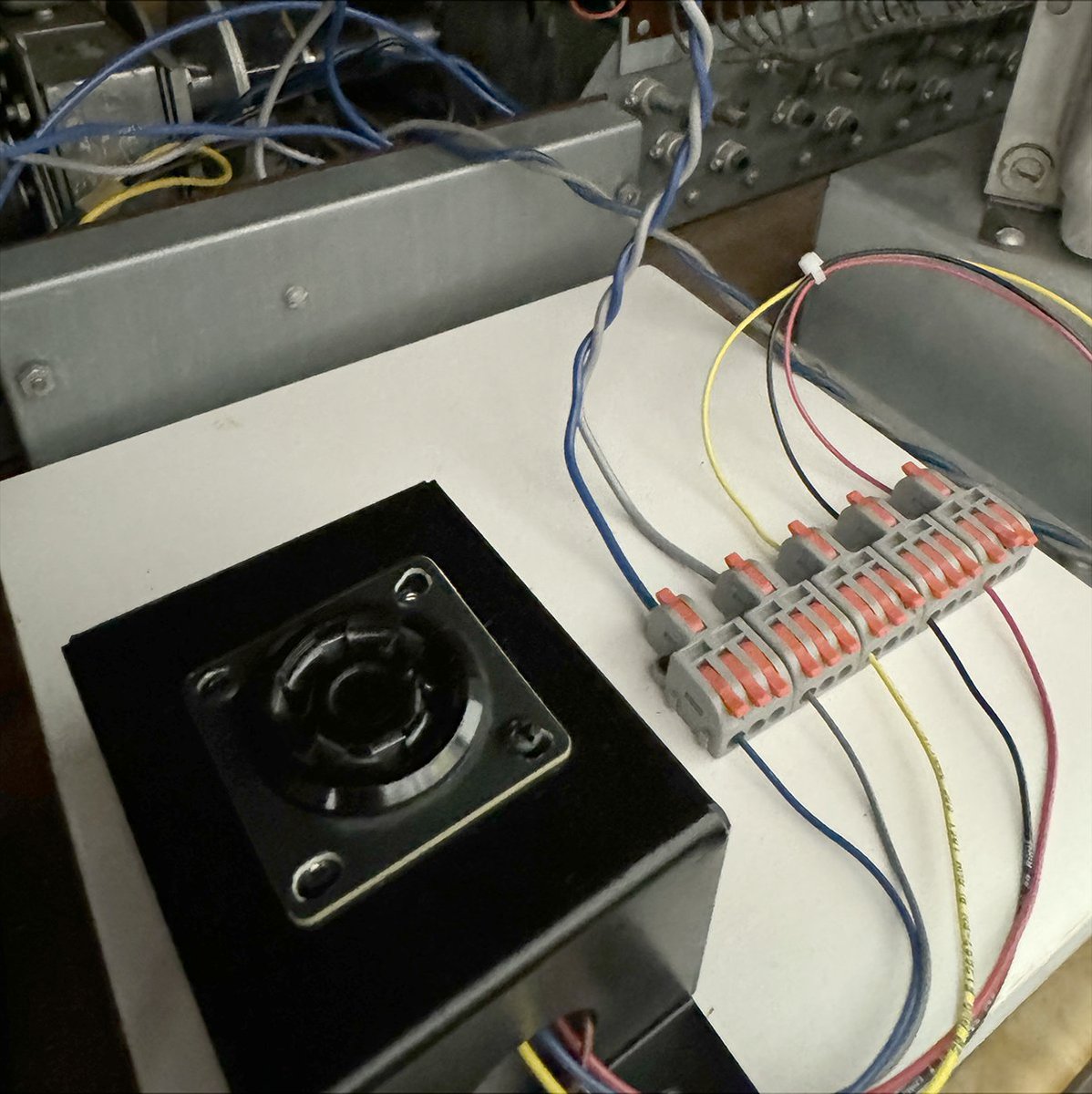 BookerLABaudio's tweet image. This is a test. But it’s more than “only a test” – this is a custom configuration for evaluating the functionality of our Infusion Console Line Out Cables. Every BookerLAB product is 100% tested before leaving the LAB. #bookerlab #lesliespeaker #hammondorgan #musictechnology