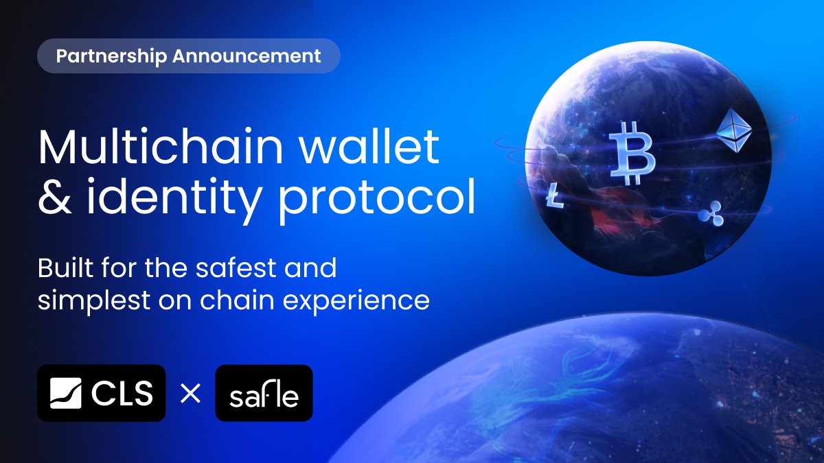 CoinLiquidity's tweet photo. @CoinLiquidity 🤝 @GetSafle

Thrilled to announce our partnership with @GetSafle!

Safle, a non-custodial wallet and identity protocol, is set to redefine user experience in the decentralized space.

Their commitment to regulatory compliance and user privacy aligns perfectly with our vision for a safer, more accessible crypto ecosystem.

We're looking forward to contributing to Safle's growth and adoption. 🦈💎