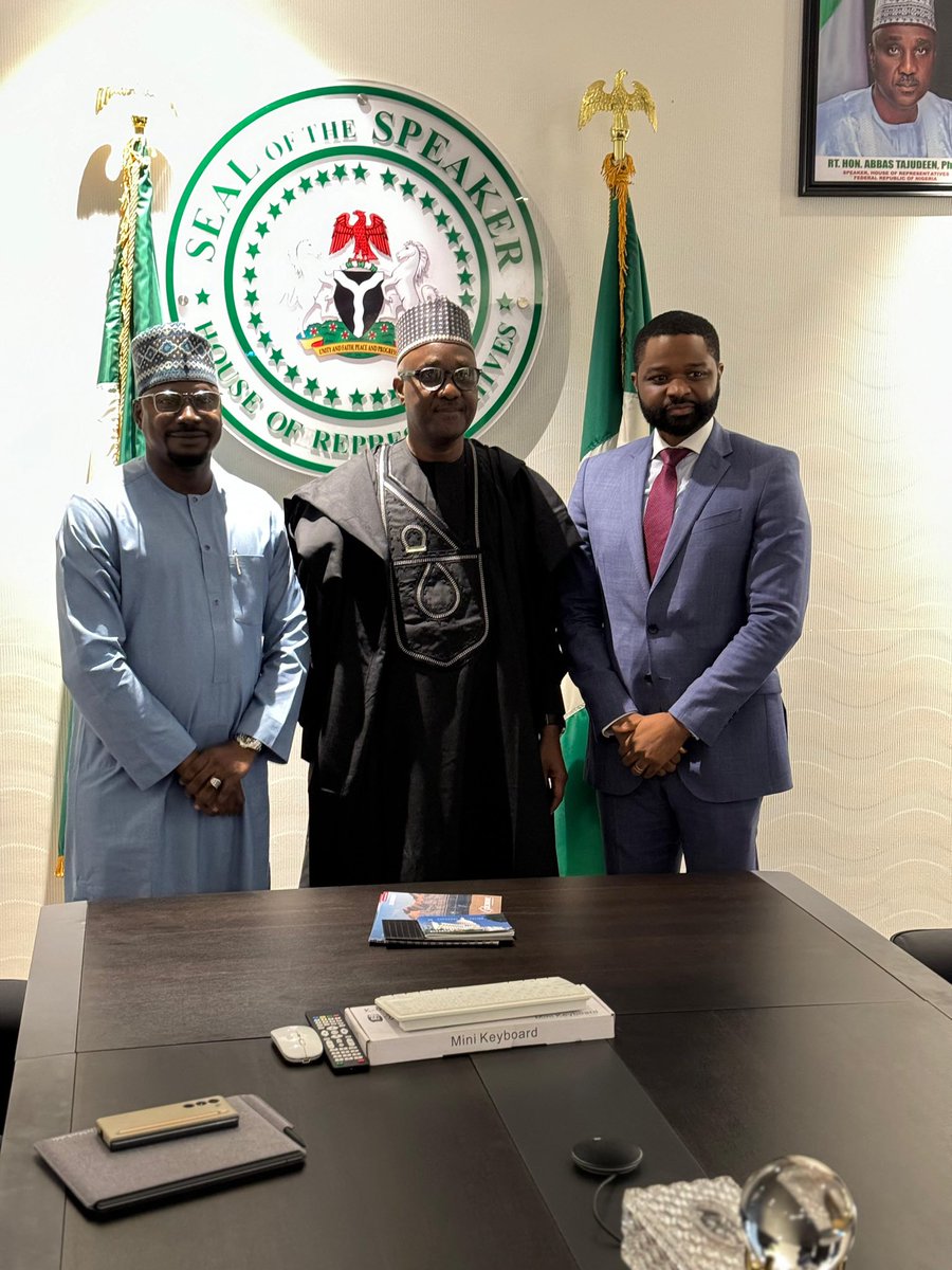 abbaaliyu_'s tweet photo. In solving matters of pressing need, I discussed scaling the Energizing Education Programme with the Speaker @HouseNGR of Representatives, Rt. Hon. @Speaker_Abbas, TETFund Executive Secretary, Sonny Echono, and NEP Head, @FemiAkinyelure https://t.co/B8Nz9ecZbx