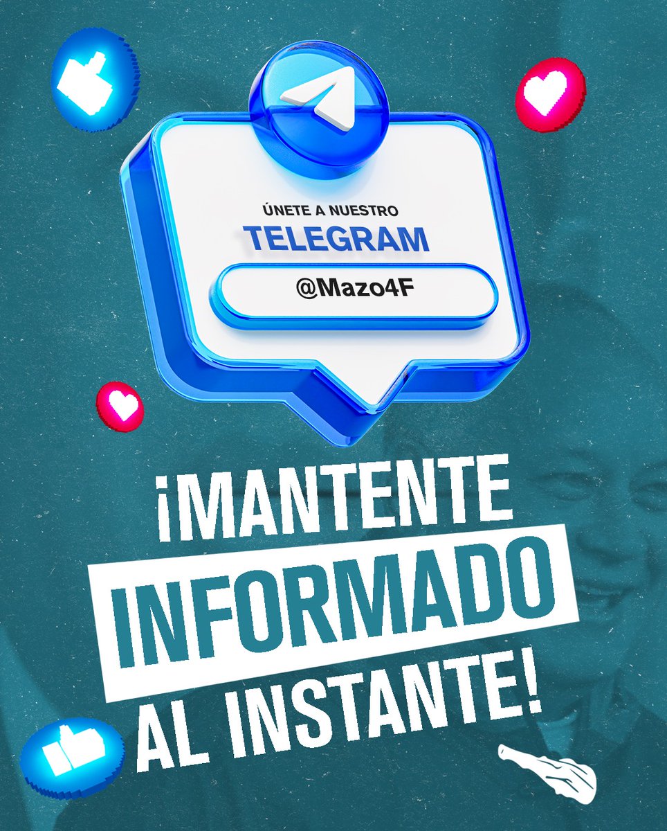 ConElMazoDando's tweet photo. ¡Activate con nosotros! Únete a nuestro canal de Telegram para mantenerte informado con la verdad de Venezuela 

No te dejes engañar por perfiles falsos que solo buscan desinformar y comienza a seguir https://t.co/qoinT4IKzs 

#ChaoWhatsApp #TunTunLlegoLaPaz #6Ago https://t.co/HoxbPqjfB5