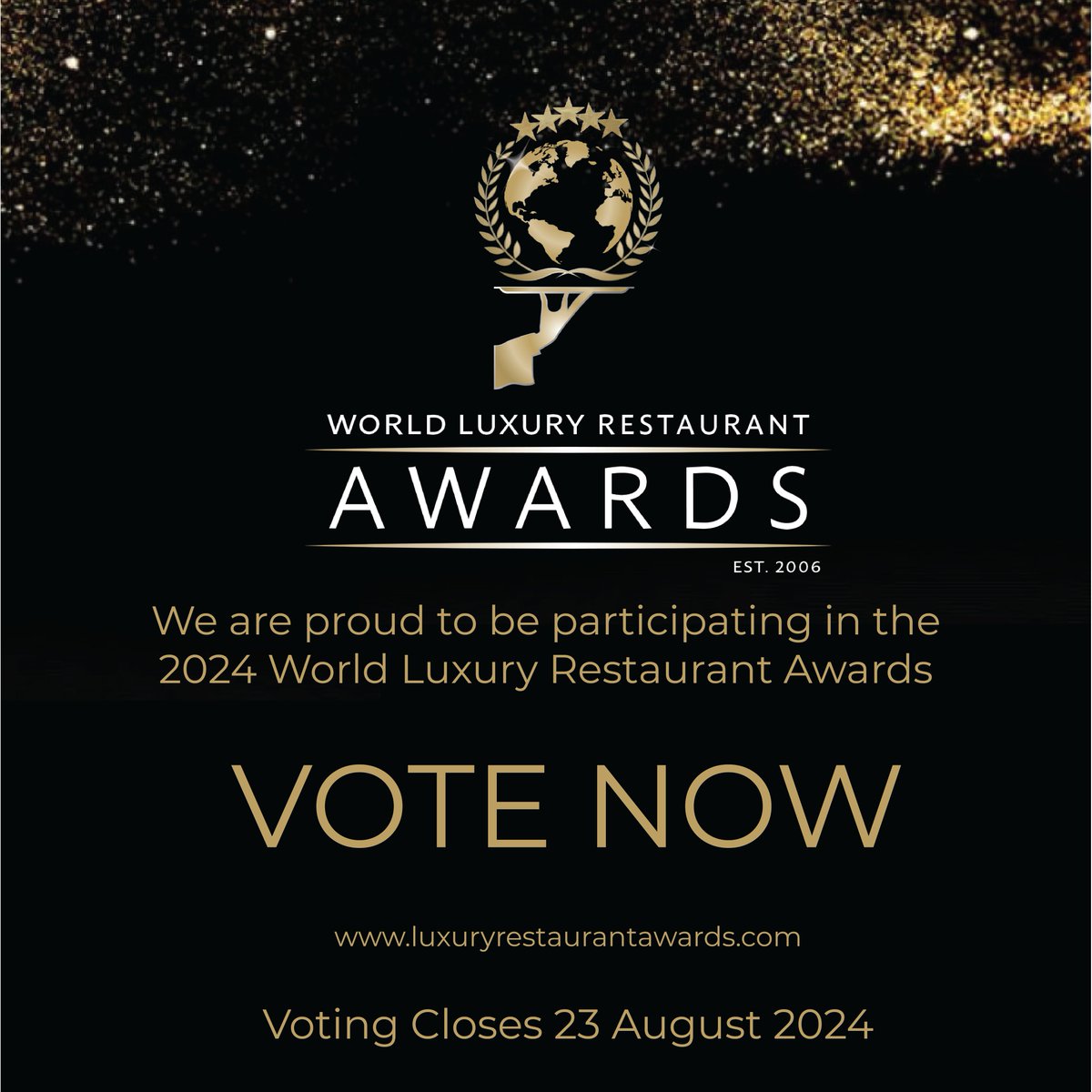 Our Silk Road Restaurant has been nominated for 2024 World Luxury Restaurant Awards. Vote and make us a Winner.

hil.tn/j811o5

@luxuryrestaurantawards

#WLRAwards2024
#worldluxuryrestaurantawards