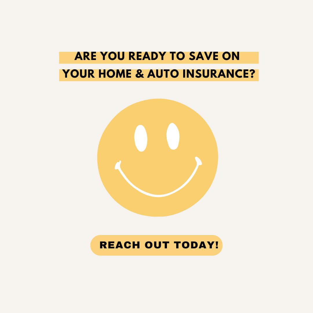 LauraStateFarm's tweet image. 🏡🚗 Ready to save big on your home and auto insurance? 💸✨ Now's the perfect time to make the switch and secure the best rates! Reach out to us today and let's get started on your journey to more affordable coverage! 📞📧  

#InsuranceSavings #HomeAndAuto #ContactUsToday