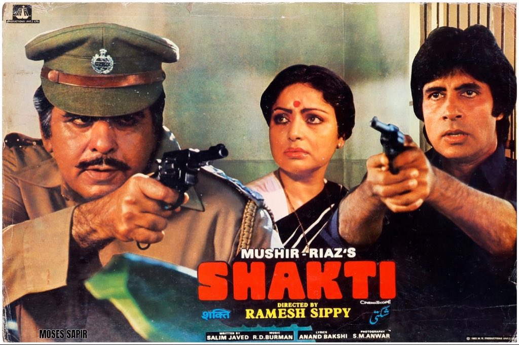 MosesSapir's tweet photo. Film #Shakti Should be released again that The new generation will understand what is powerful script
Mind blowing performances 
Perfect Direction
Outstanding BGM &amp; music 
@SrBachchan @rgsippy  @Javedakhtarjadu https://t.co/L5R4gR07Zf