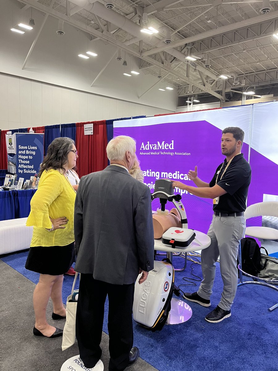 AdvaMed (@advamedupdate) on Twitter photo The #NCSLsummit is underway! Stop by booth #943 for live demonstrations of the latest #medtech serving patients in every state from renowned companies <a href="/liberatemed/">Liberate Medical</a>, <a href="/SiemensHealth/">Siemens Healthineers</a>, <a href="/StrykerComm/">Stryker Communications</a>, and <a href="/baxter_intl/">Baxter International</a>! The #NCSLsummit is underway! Stop by booth #943 for live demonstrations of the latest #medtech serving patients in every state from renowned companies <a href="/liberatemed/">Liberate Medical</a>, <a href="/SiemensHealth/">Siemens Healthineers</a>, <a href="/StrykerComm/">Stryker Communications</a>, and <a href="/baxter_intl/">Baxter International</a>!