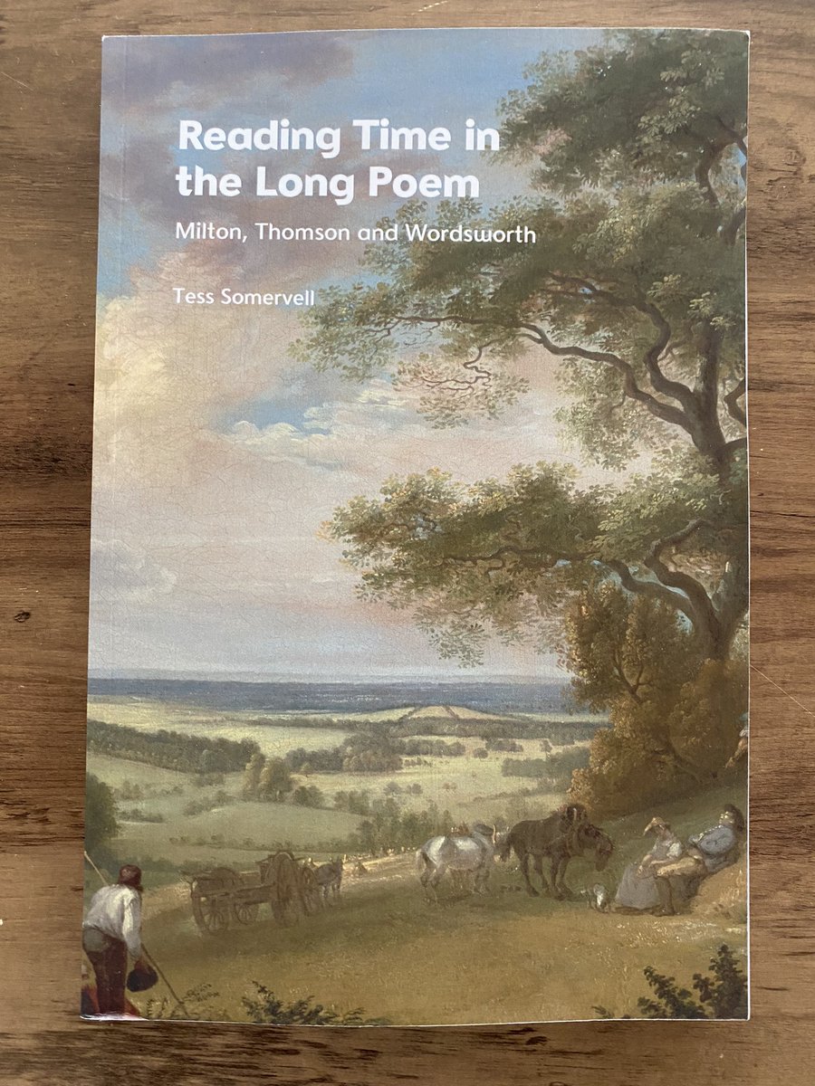 tesssomervell's tweet photo. My book Reading Time in the Long Poem: Milton, Thomson and Wordsworth is now available in paperback! https://t.co/I6v1O4mzwb https://t.co/9wQFfUSi7T