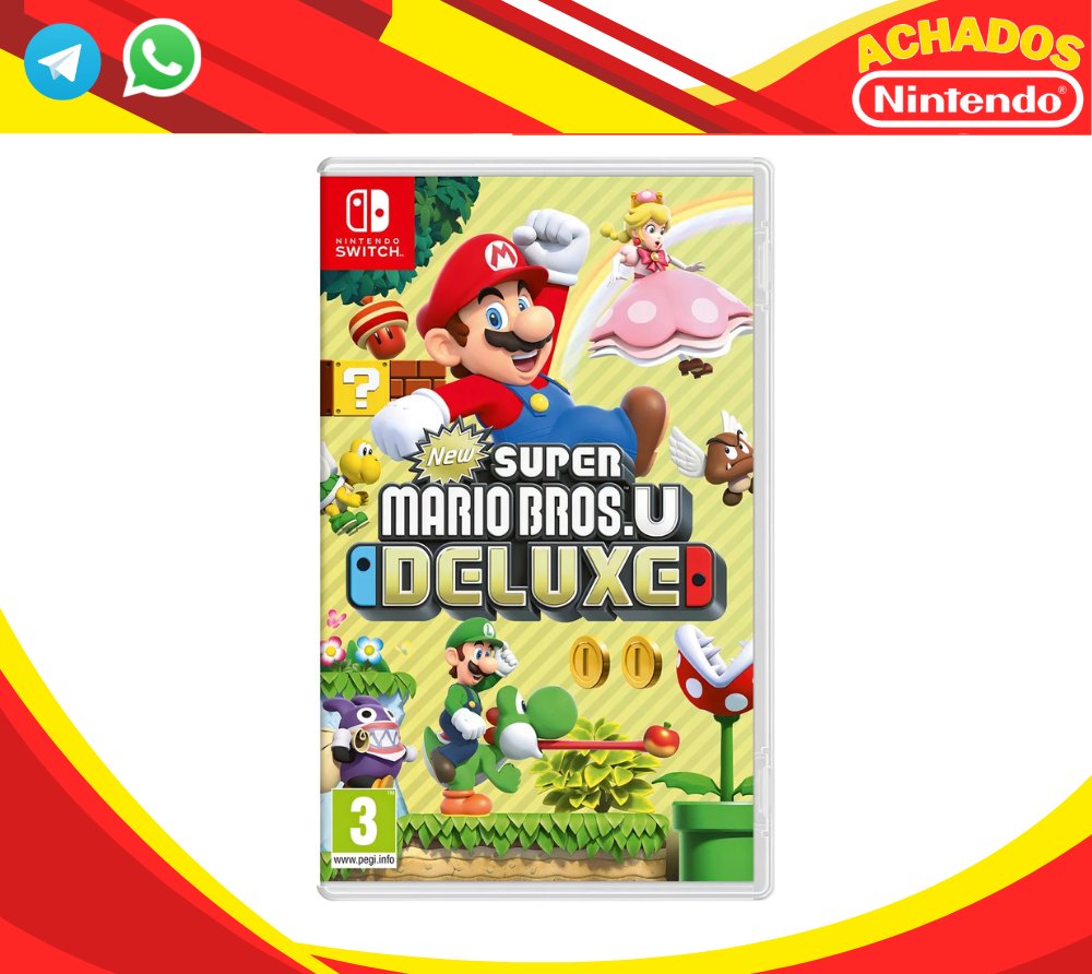 AchadosNintendo's tweet photo. #NewSuperMarioBrosUDeluxe  em #promo no #MercadoLivre         

Link: https://t.co/sNGOEWirUO

#CupomDeDesconto  em: https://t.co/UrlTDZQnxT #NintendoSwitch #Nintendo #supermario #NintendoSwitch2 #nintendodirect #PokemonViolet #pokemon https://t.co/wdkEAcNu6F