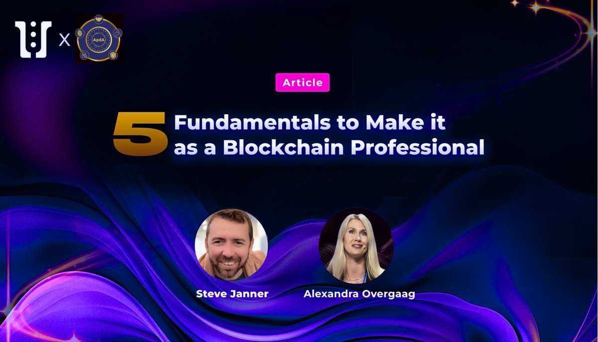 In a new collaborative piece, <a href="/ApdA_io/">ApdA 🟡</a>'s founder, <a href="/NF_Janner/">Janner 🟡</a>, and our CEO,<a href="/AlexOvergaag/">Alexandra Overgaag</a>, identified five key elements that help #Web3 pros stand out, both from a competitive ánd ethics perspective.

Let's #BUIDL - together. Read on ⤵️

thrilldlabs.io/blog-posts/fiv…