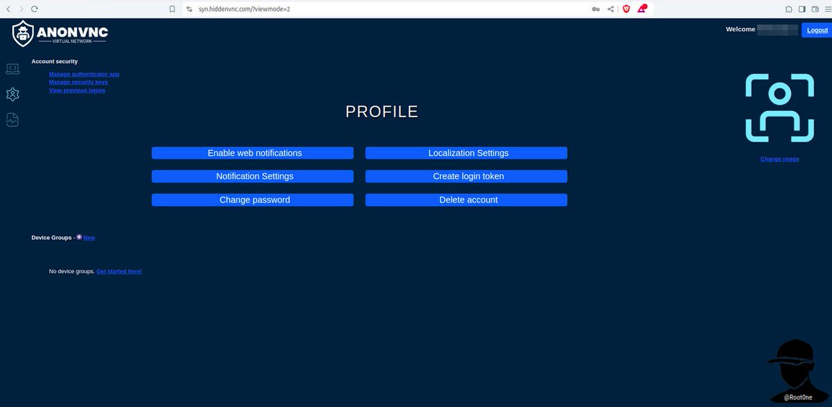 Root0ne's tweet photo. AnonVNC Panel IP Address: 186.2.171[.]76 https://t.co/YN32DFqNtU