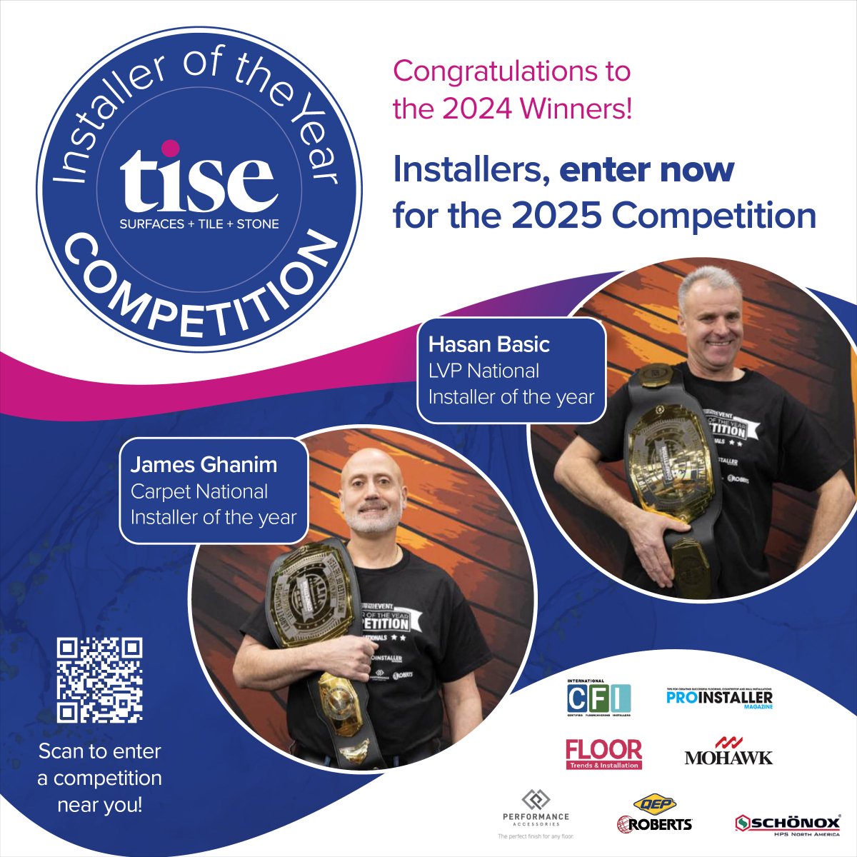 tise and CFI invite you to apply now (bit.ly/3QMYotR) for one of the regional installation competitions for a chance to win a trip to the Nationals in Las Vegas at tise 2025! We kick off our first competition this Saturday, August 10th in Seattle, WA!

#CFI #tise