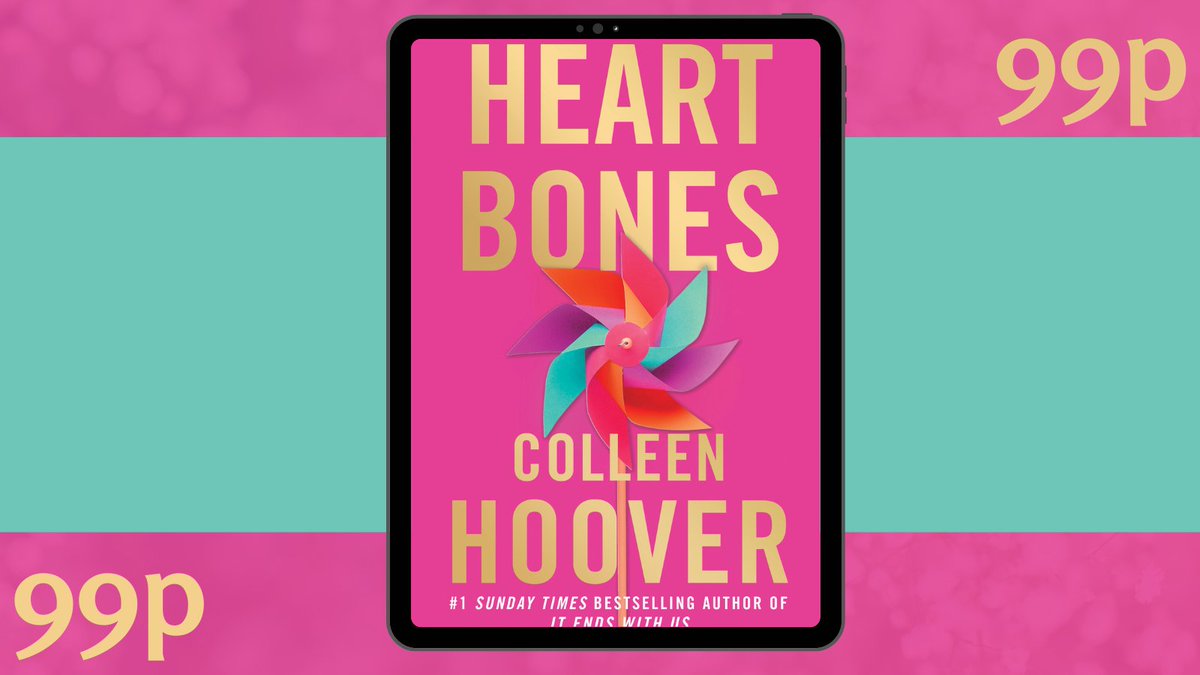 simonschusterE's tweet photo. Anxious for the summer to go by quickly, Beyah Grim has no time or patience for Samson, the wealthy, brooding guy next door. Yet, the connection between them is too intense to ignore...
#HeartBones by @colleenhoover is 99p now!
https://t.co/VTL5LSFqUn https://t.co/qCwKatL9RT