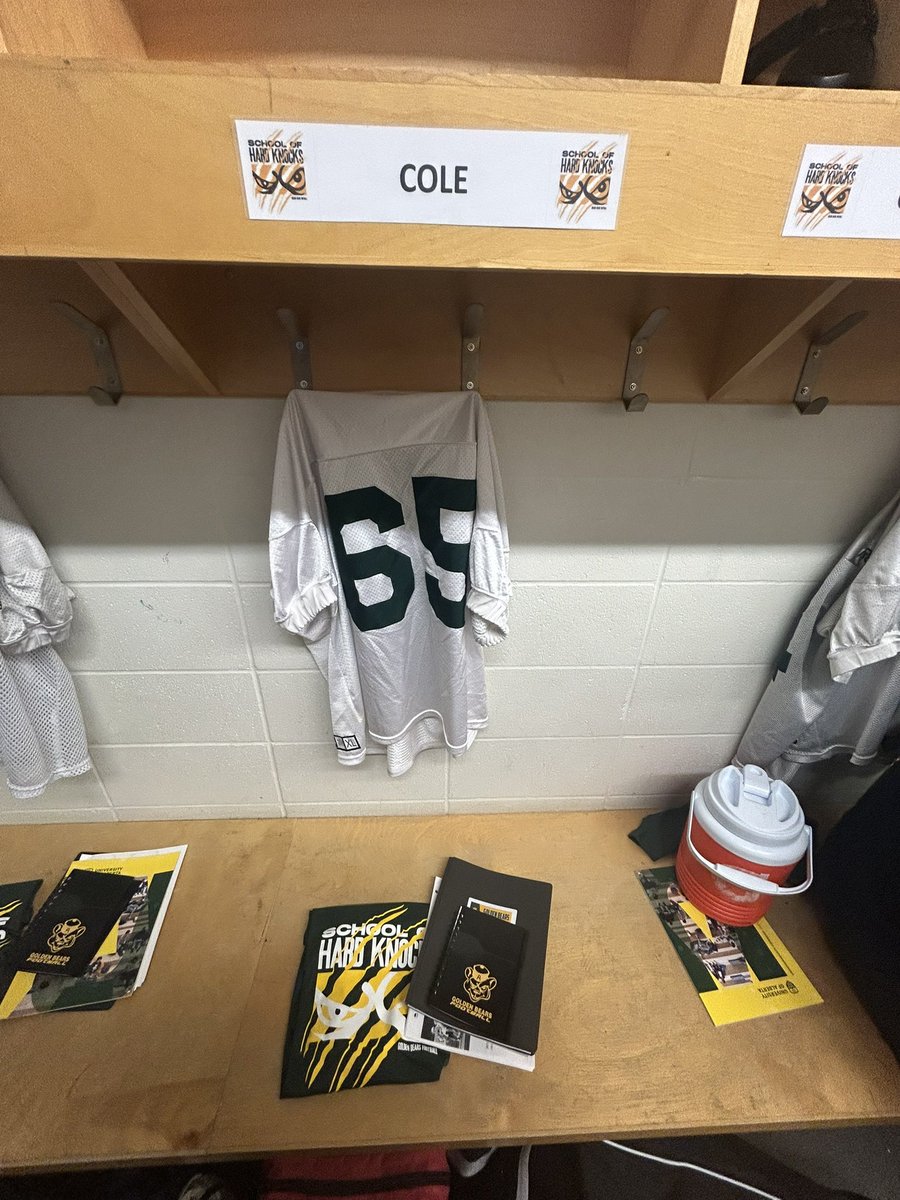 Had a great weekend with a group of very talented football players and learned a lot at hard knocks this weekend. Thank you <a href="/coachmorris/">Colton Morris</a> for the invite! I look forward to putting more work in for the upcoming season.