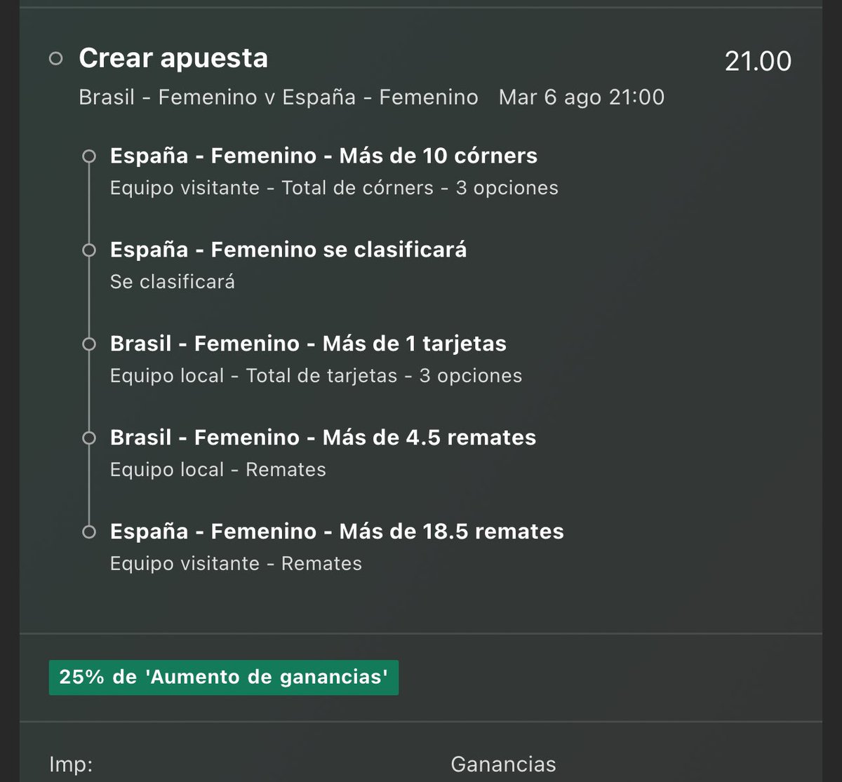TriniPicks's tweet photo. De 4 apuestas que llevamos hoy, vamos con esta por aquí, STAKE 1 🇪🇸 https://t.co/LcbpCSJAsg