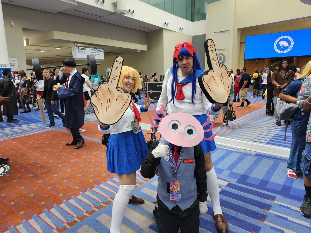 RoboticCorey's tweet photo. Oh yeah here's pics of me as Kinito from otakon https://t.co/oB5rmBeLBK