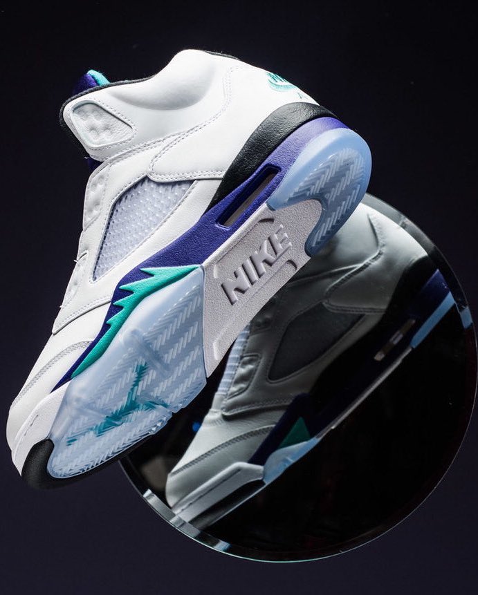 jordan 5 bel air grape