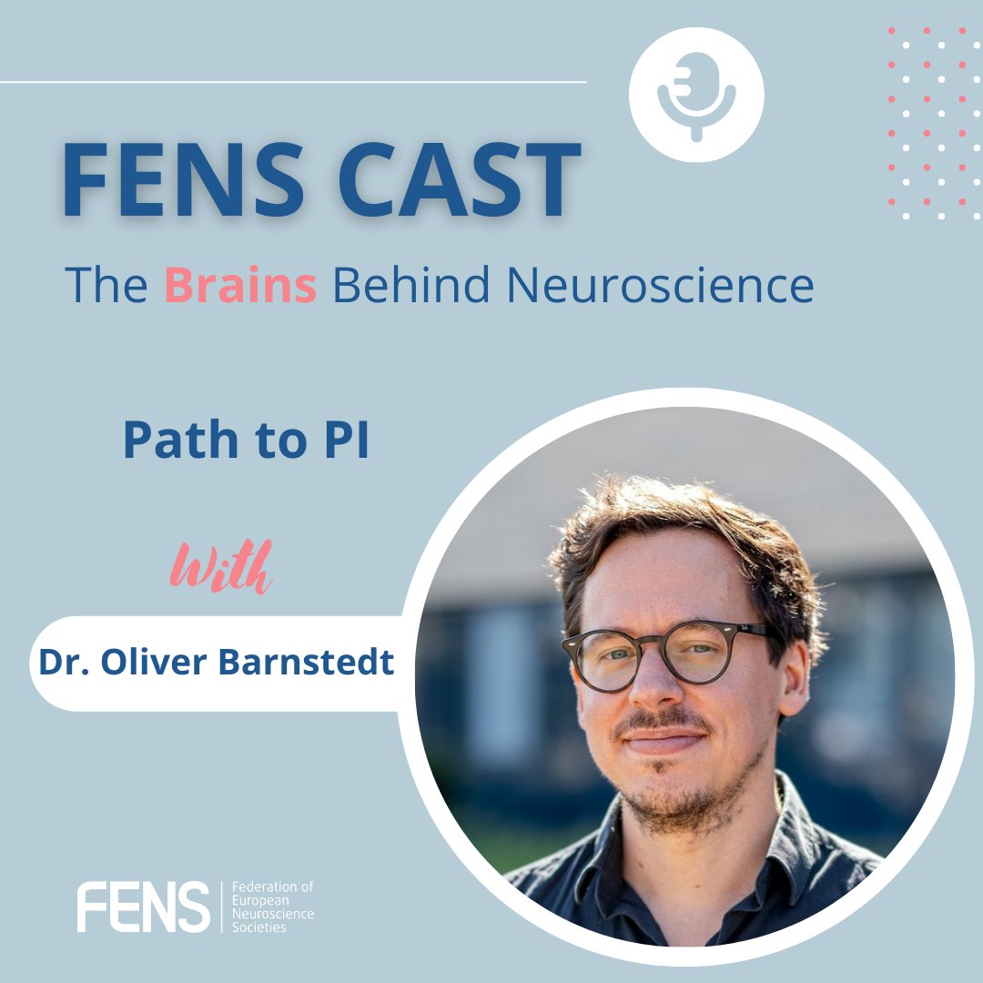 Check out the new #FENSCast episode! 🎧

💫 Join Prof <a href="/RRocheNeuro/">Richard Roche</a> as he meets Dr <a href="/obarnstedt/">Oliver Barnstedt</a> and discover his inspiring path to becoming a #PI, the challenges of switching from drosophila to mice models, and much more! 

Listen now at: loom.ly/9JL-w7o